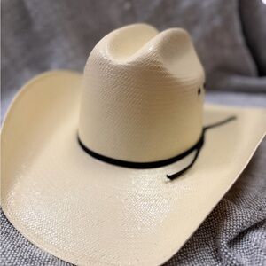 Twister cream Cowboy Hat with Black Band